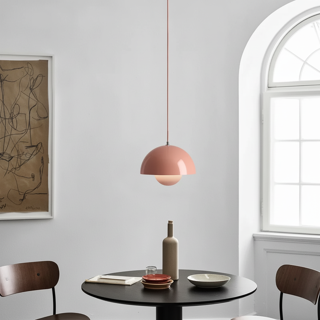 Enhanced Nordic dining room