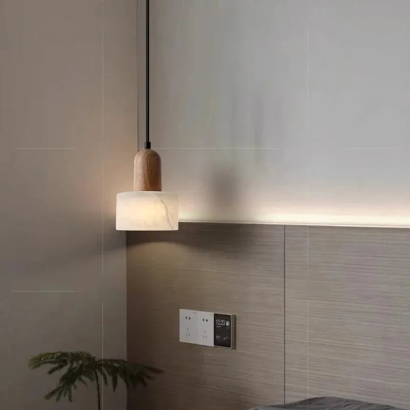 Marble White Stone Pendant Lighting