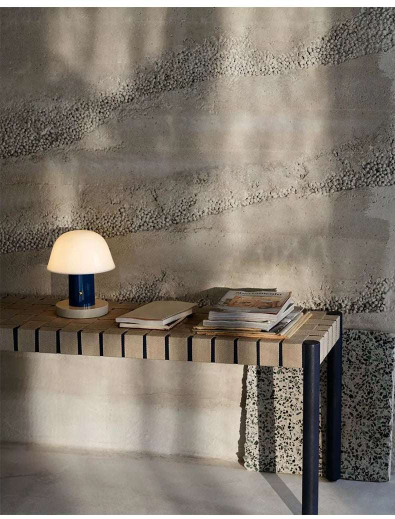 Warm Glow Mushroom Lamp