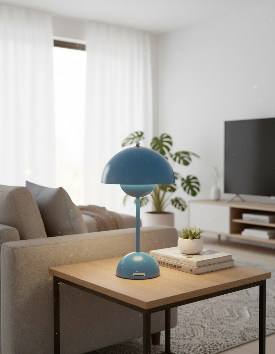 Nordic Bobbin Table Lamp