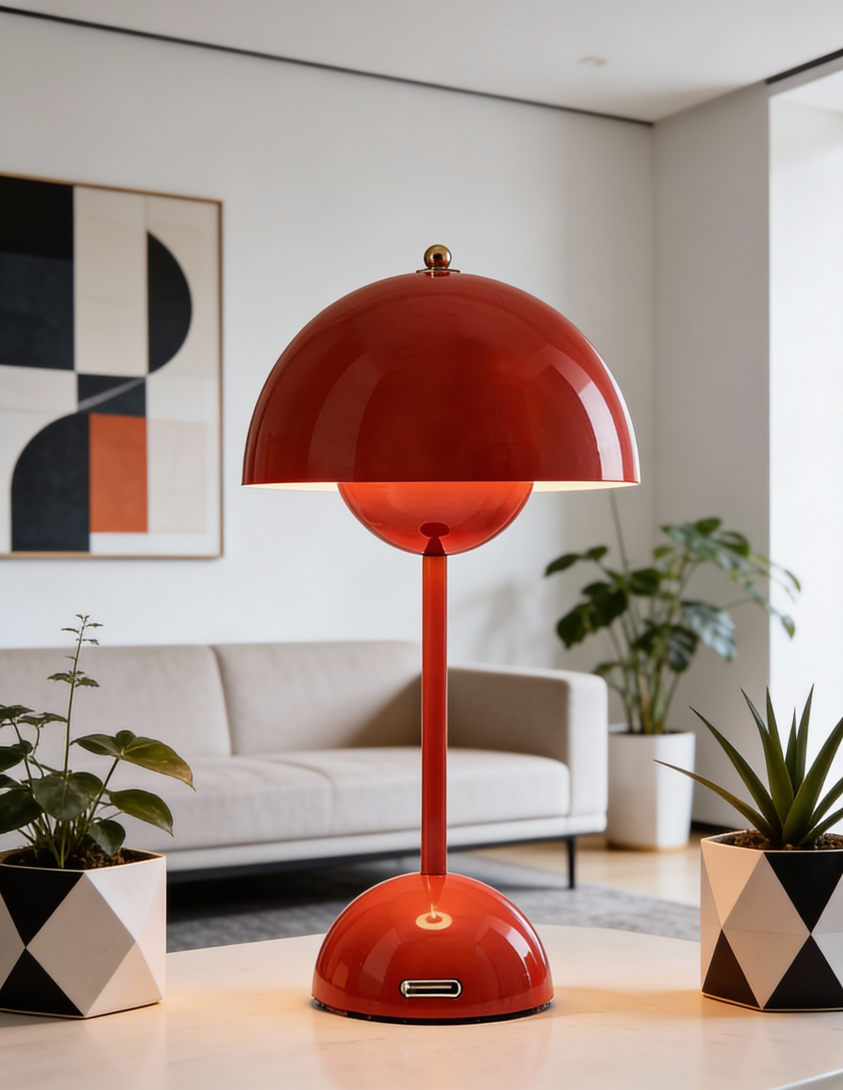 Nordic Bobbin Table Lamp