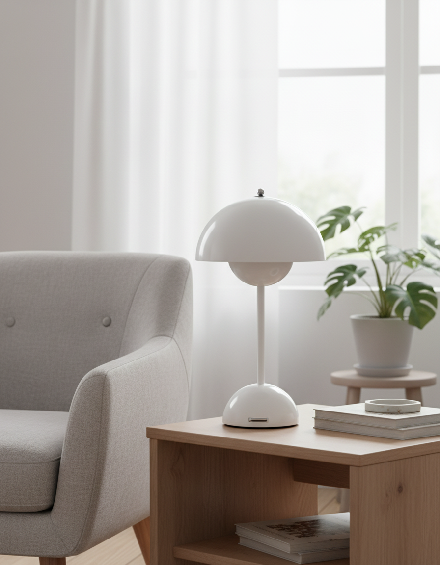 Nordic Bobbin Table Lamp